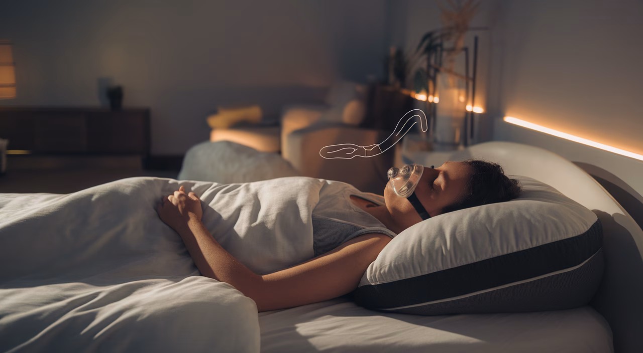 Inclined sleep posture with pillow Specialized pillow for inclining upper body