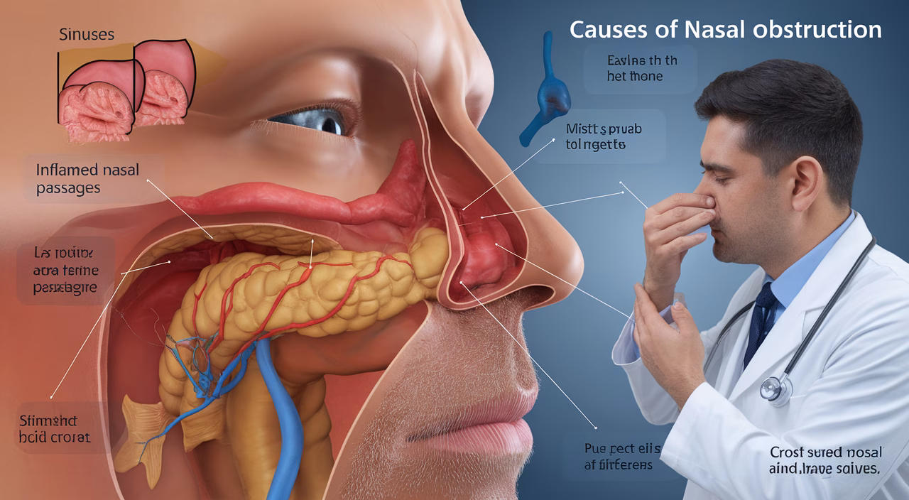 nasal obstruction symptoms chart