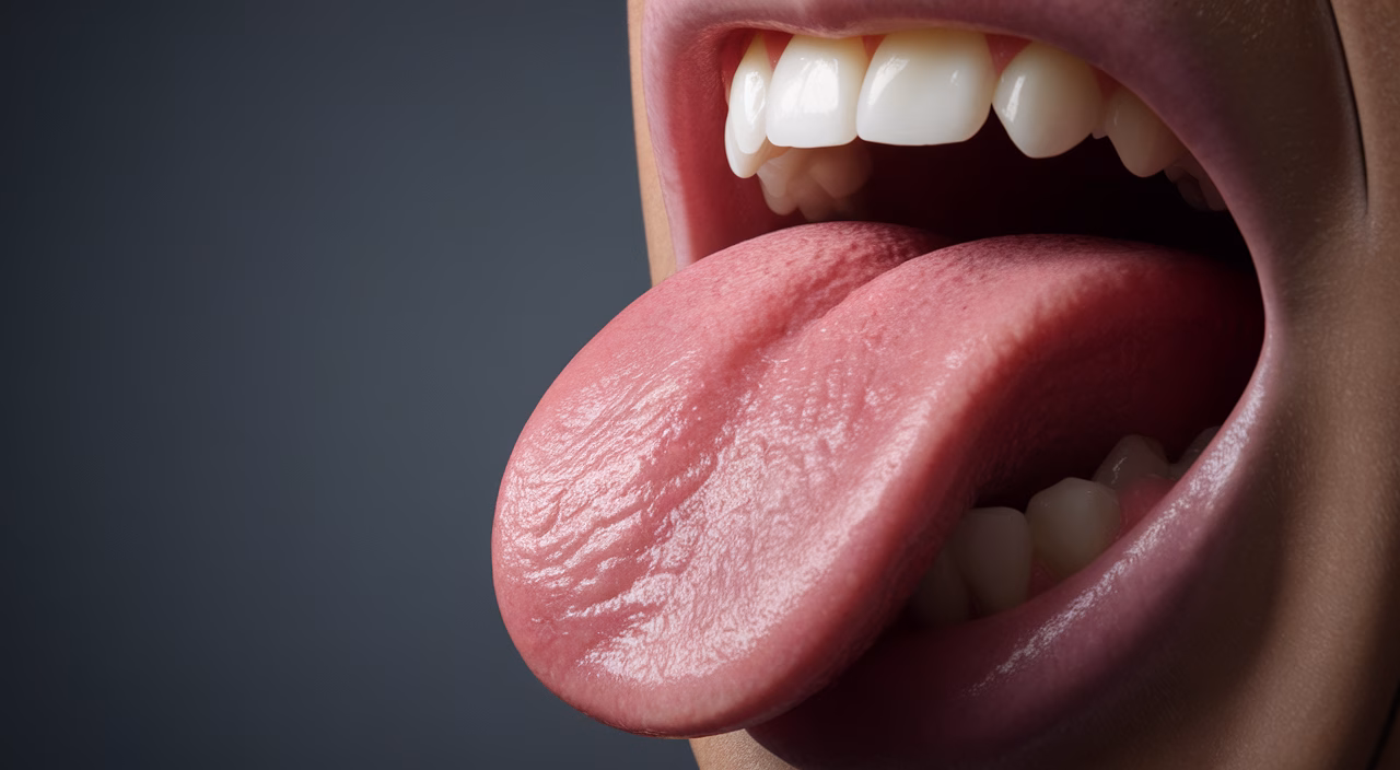 Proper tongue posture visual Tongue posture illustration