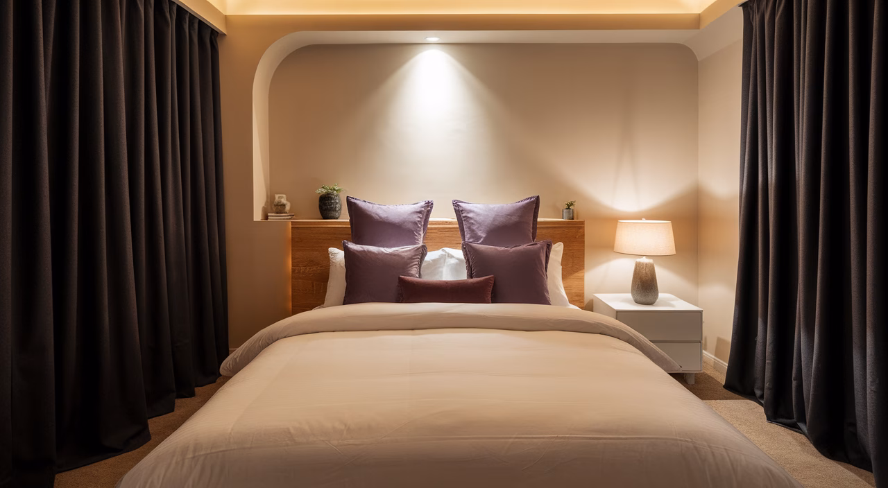 Optimize your sleeping environment Cozy bedroom setup for better sleep