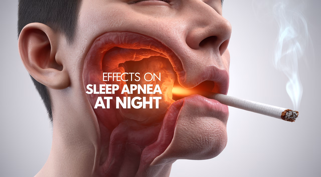 Smoking affects sleep apnea Smoking affects sleep apnea