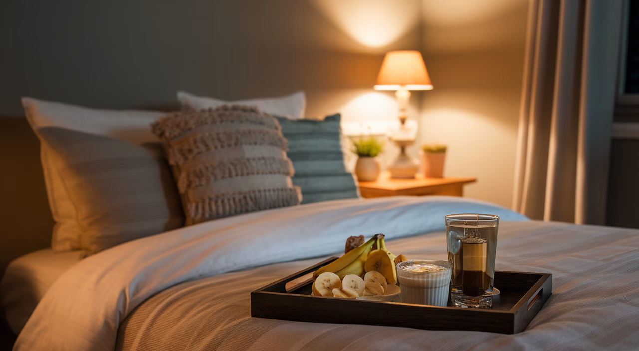 Snacks that promote sleep and reduce snoring Healthy bedtime snacks