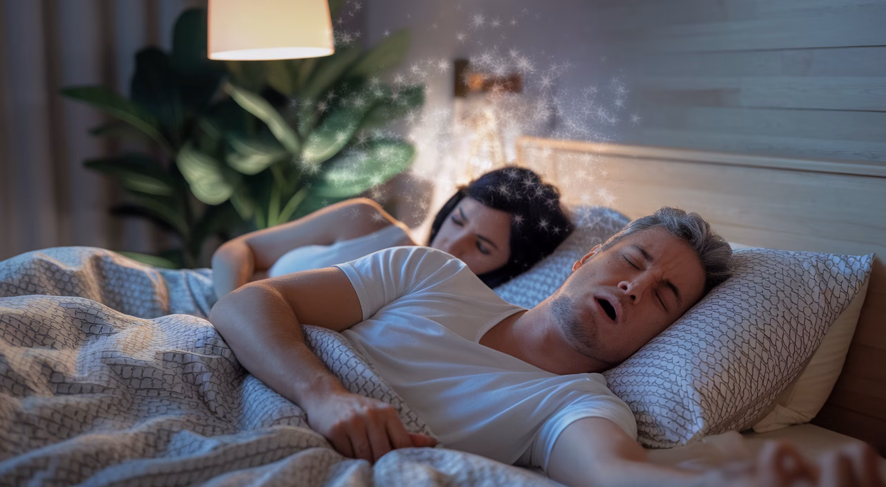 Snoring affects sleep health Snoring affects sleep health