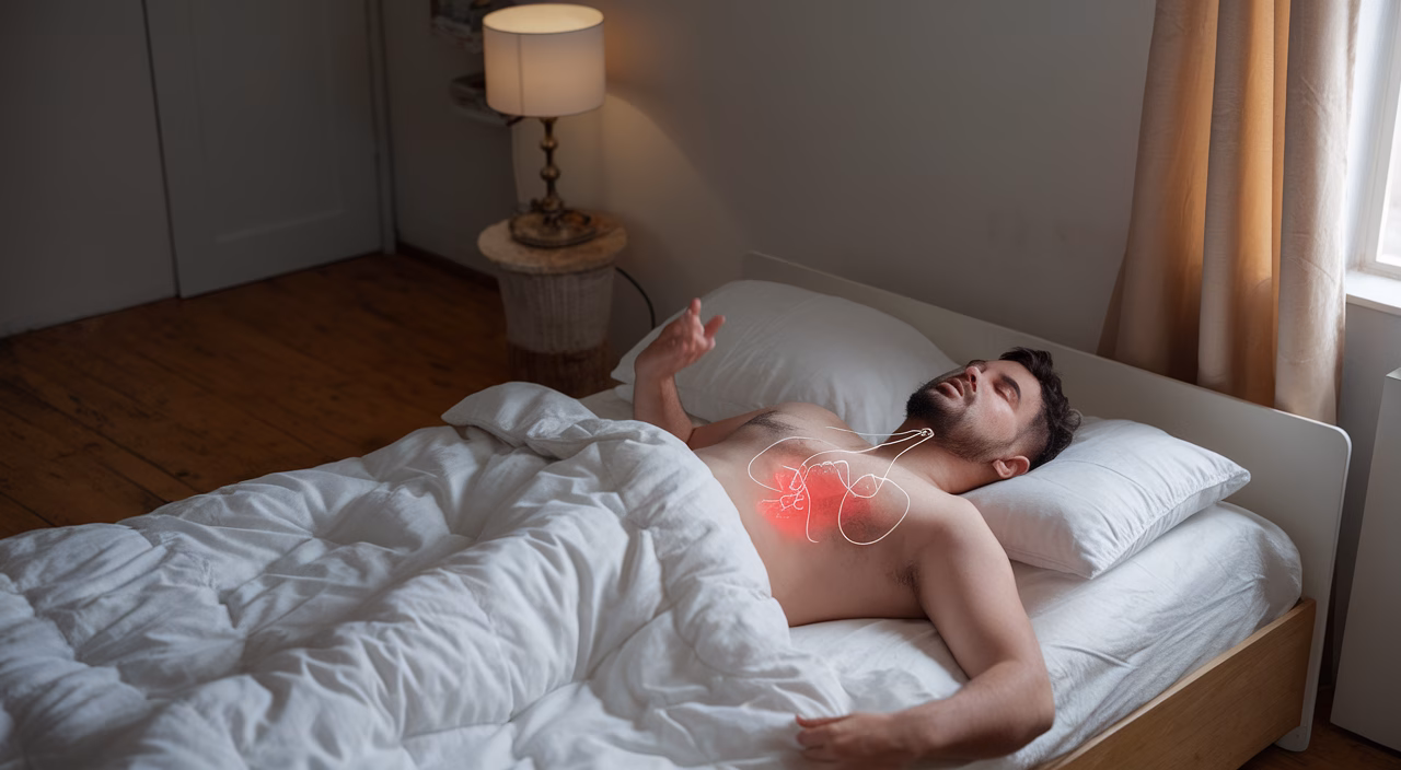 Understanding the causes of snoring man sleeping and snoring in bedroom